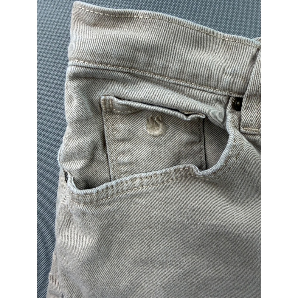 Gloria Vanderbilt Amanda Jeans Womens Tan High Rise Tapered 32x29 - Picture 7 of 11